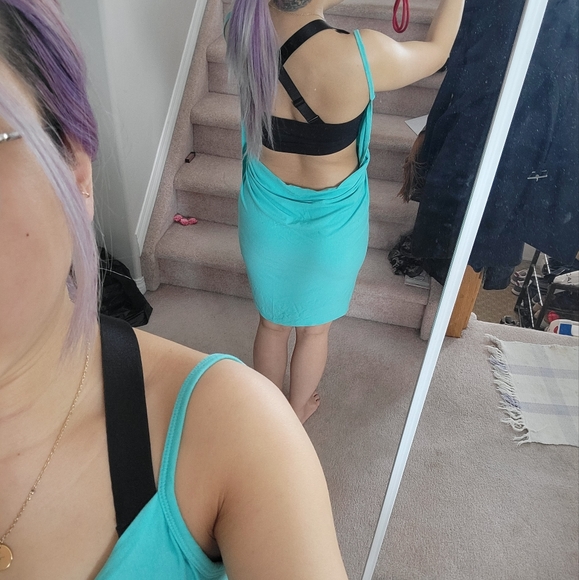 Teal Beach Swimsuit Cover Up - Picture 3 of 7